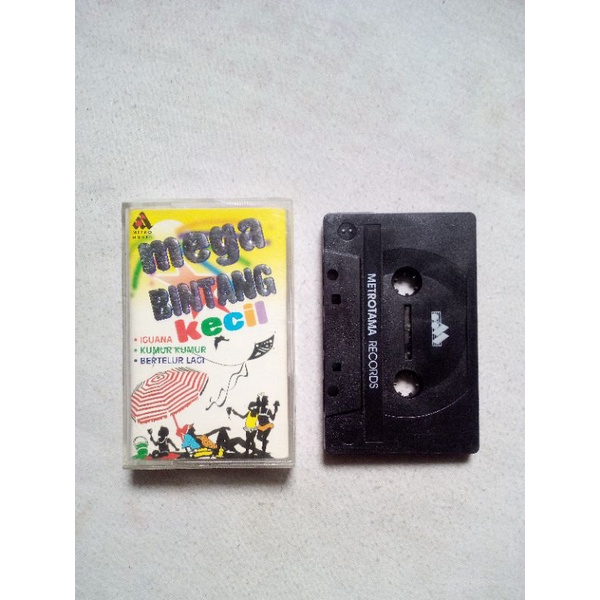 KASET PITA LAGU ANAK-ANAK - MEGA BINTANG KECIL / KASET PITA LAGU ANAK-ANAK