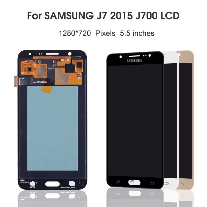 LCD TOUCHSCREEN SAMSUNG GALAXY J7 2015 / J700 J700F J700G - COMPLETE