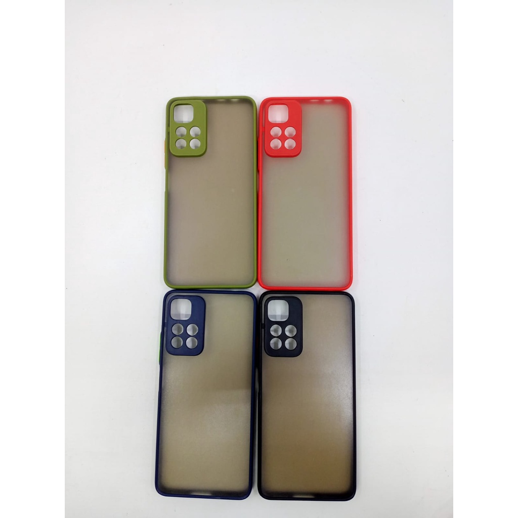 Casing Xiaomi Redmi Note 11 Pro Dove Matte Transparan Slim Fuze Macaron My Choice Case