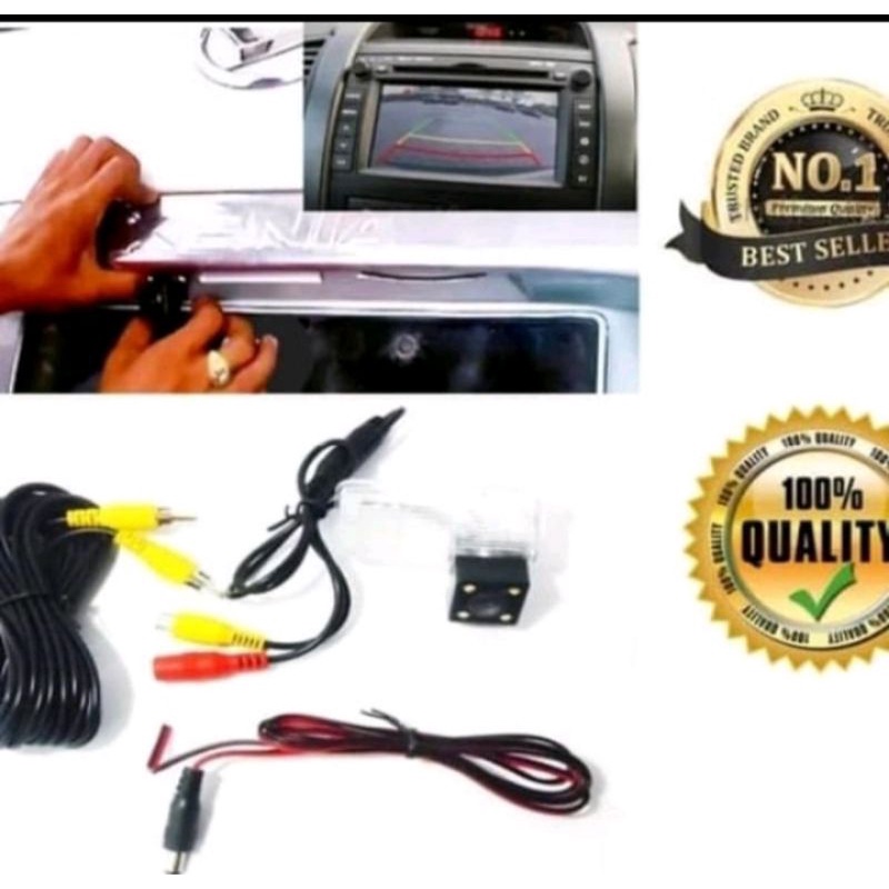 CCD Camera Parkir mundur belakang mobil pajero sport