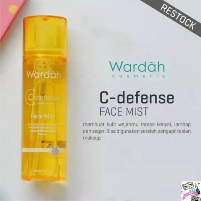 ☃Cutezz_Ching1☃Wardah C Defense Face Mist 55ml