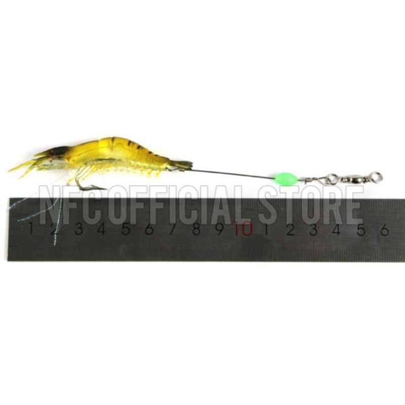 Lure udang Umpan udang Shrimp 8cm / 6gram, Best Design dengan warna Killer