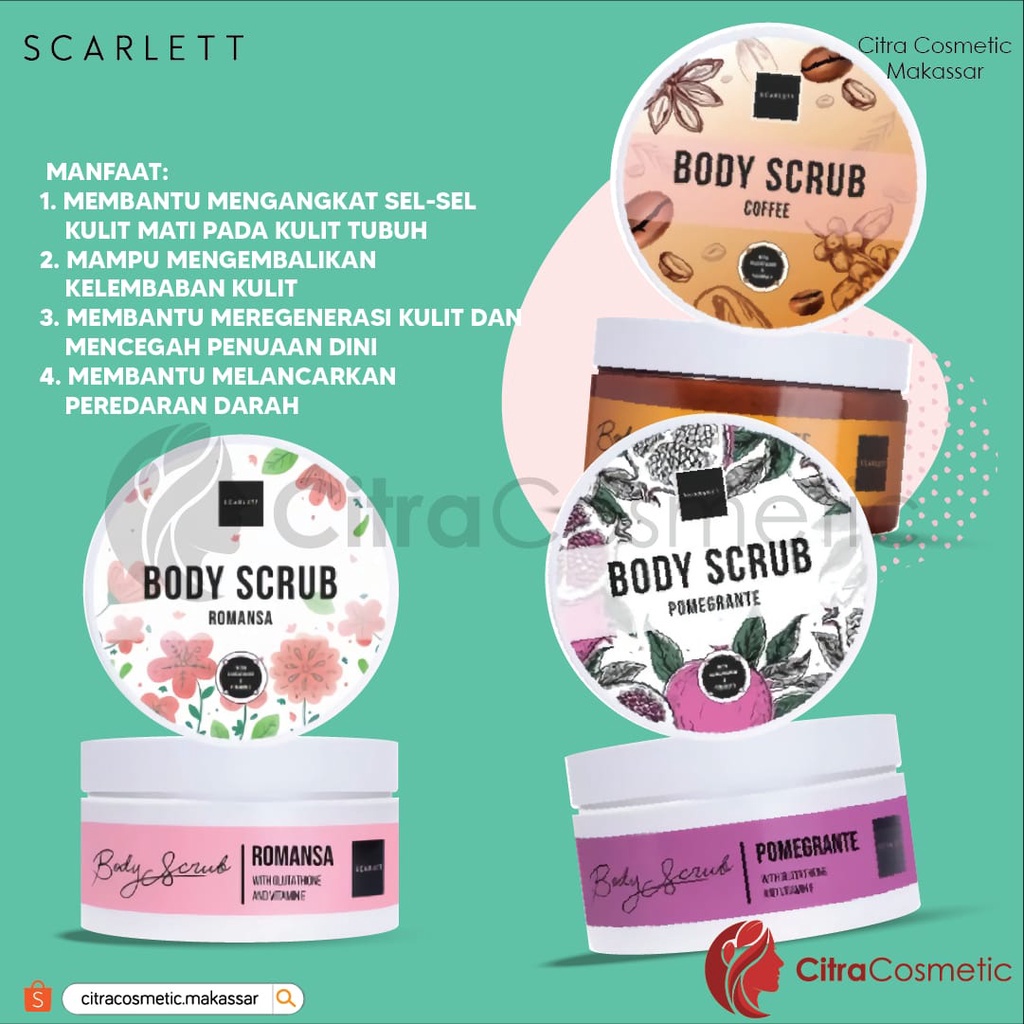 Scarlett Body &amp; Hair Care 300 Ml Body Lotion | Shower Scrub | Body Scrub | Hair Care