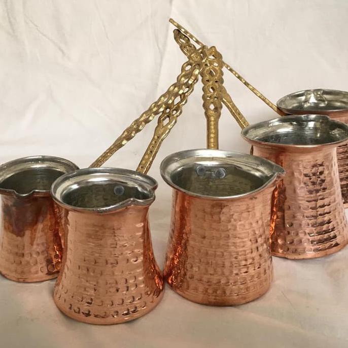 Ibrik Tembaga Penyeduh Kopi Asli Turki