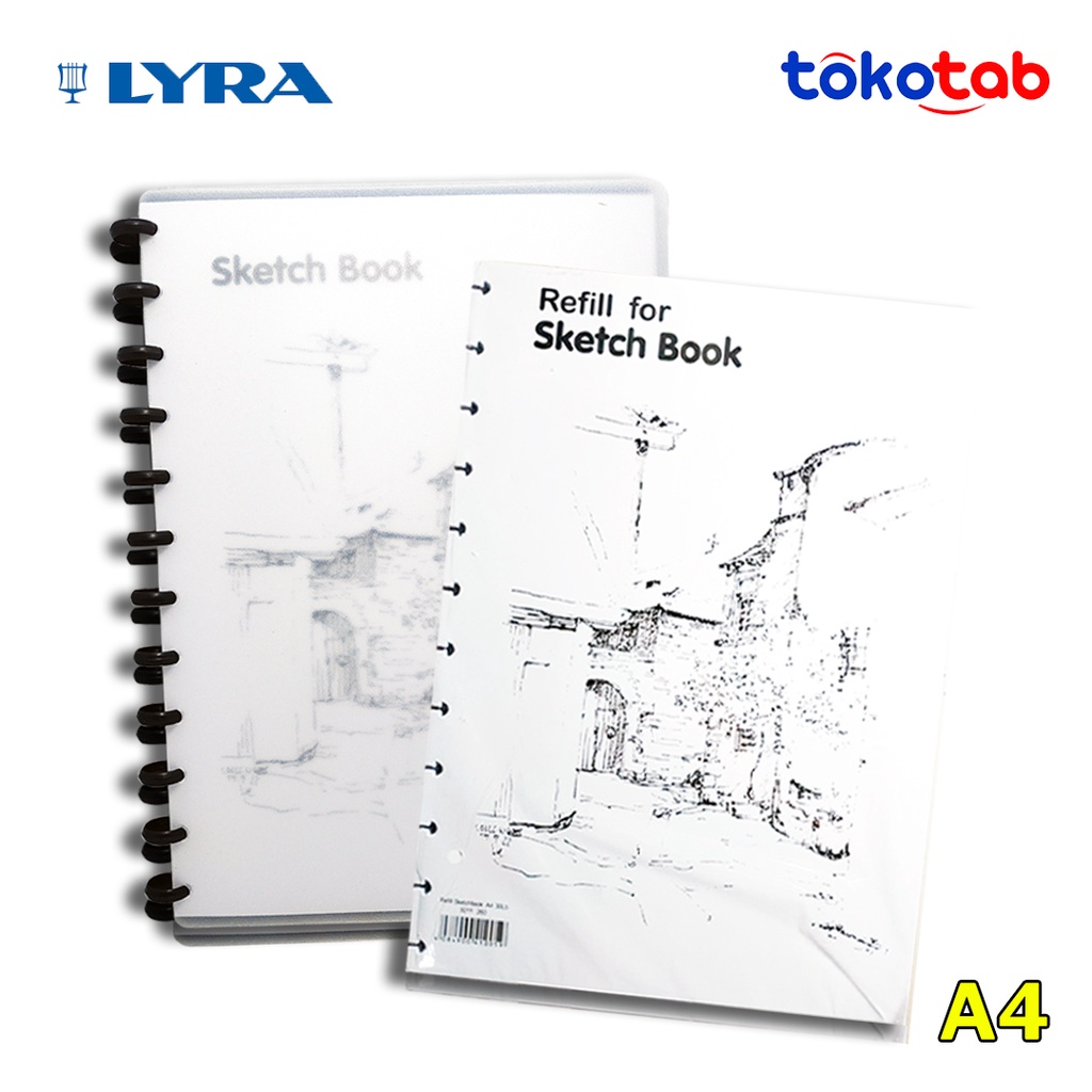 

Tokotab - Buku Sketchbook dan Refill Sketch LYRA A4 30 Lembar