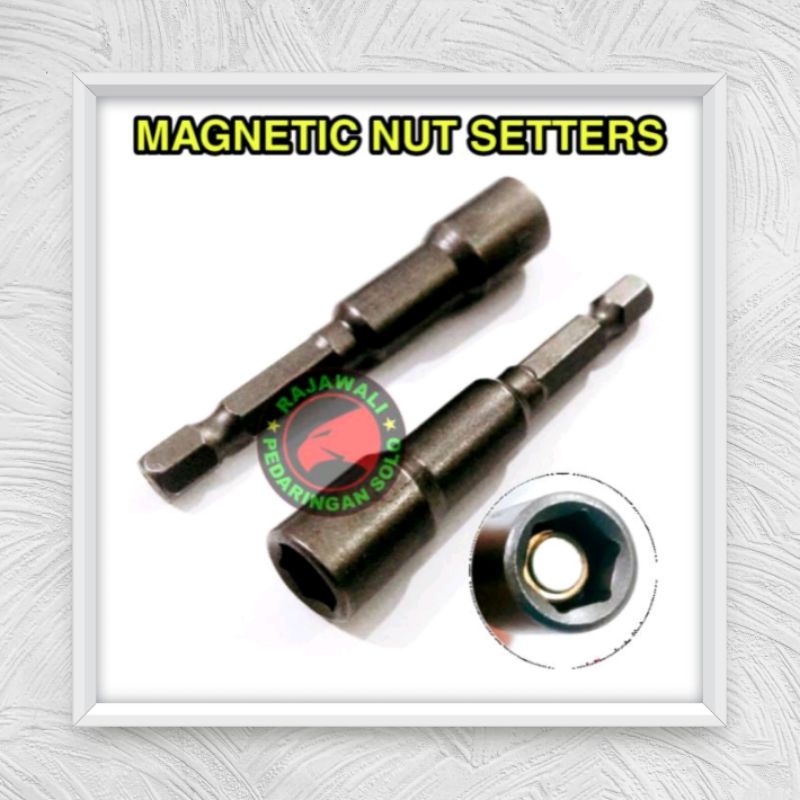 KUNCI BAUT ROOFING MAGNETIC NUT SETTERS MATA BOR BAUT ROOFING