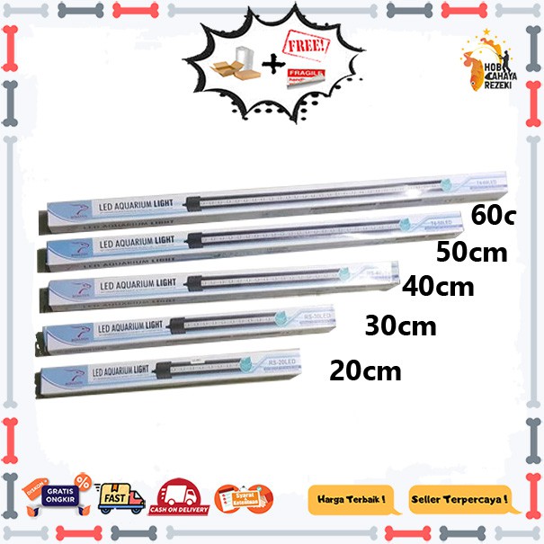 LAMPU CELUP LED AQUARIUM 20-60CM