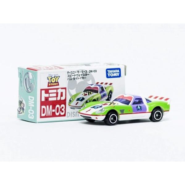 Tomica Disney Dm 03 Speedway Star Buzz Lightyear