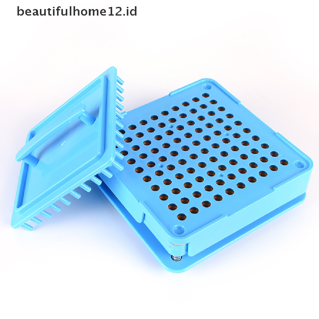 【beautifulhome12.id】 100 Holes Capsule Filler Capsule Filling Machine Food Grade Flate Tool New .