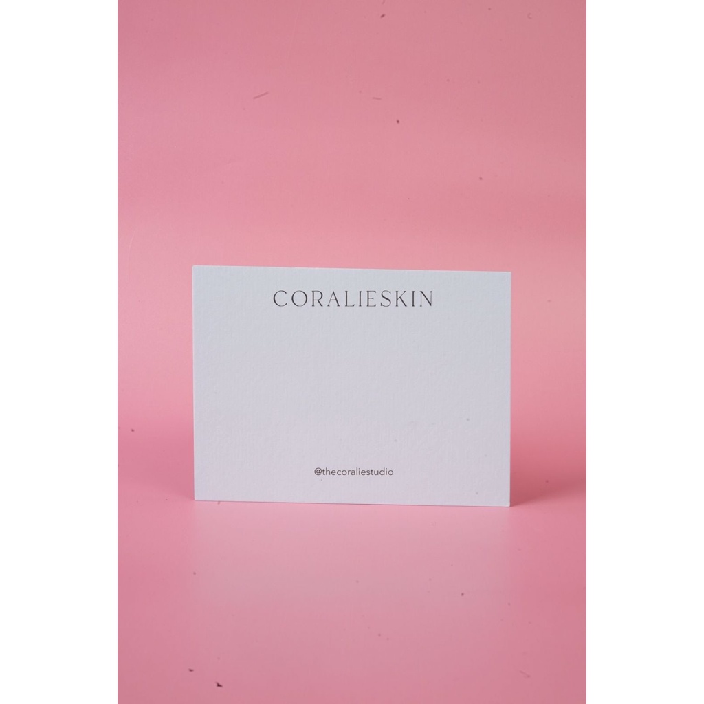 Coralieskin - Greeting Card