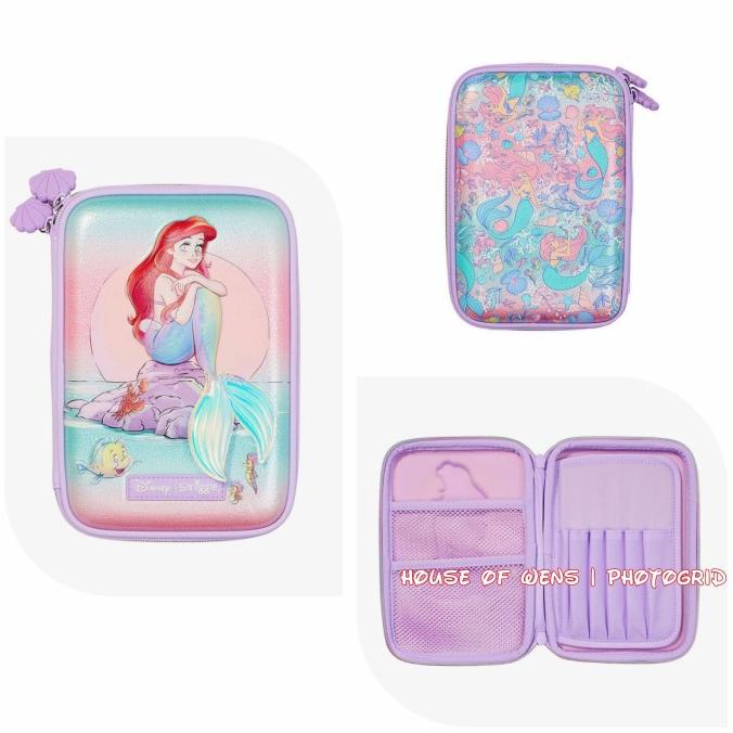 

Office & Stationery | Alat Tulis | Smiggle Disney Princess Ariel Hardtop Pencil Case Original | Best Seller