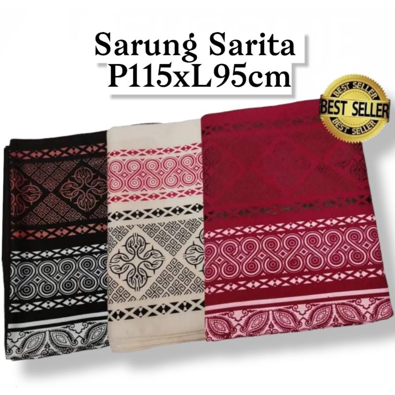 Sarung Toraja/Sarung SARITA sablon 120x100cm