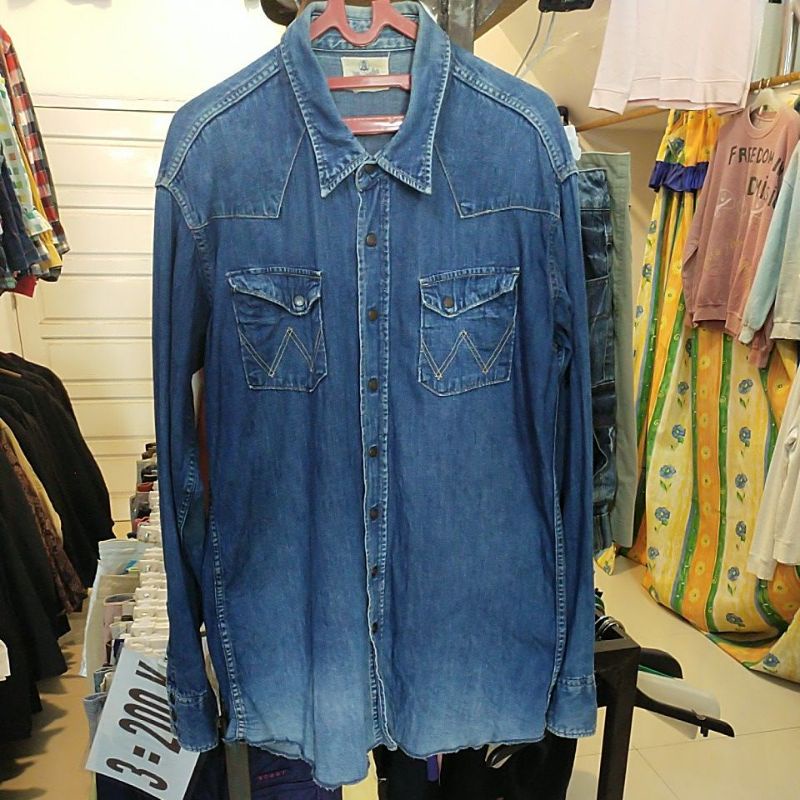KEMEJA DENIM WRANGLER