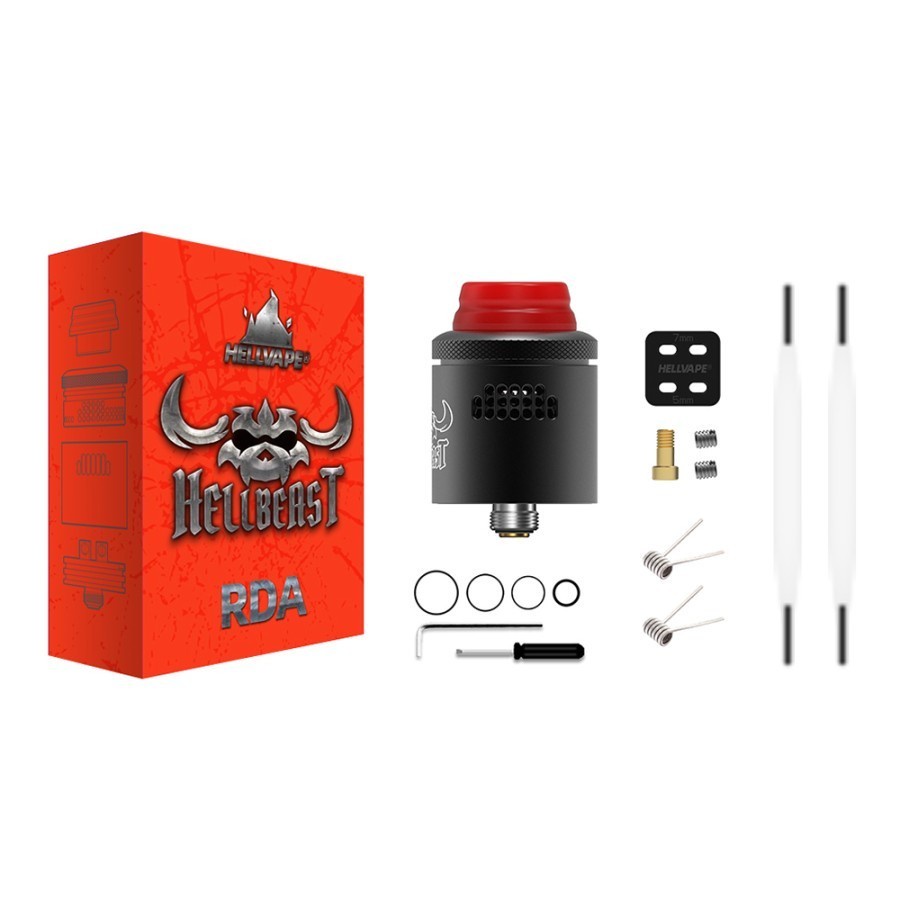 HELLBEAST RDA BY HELLVAPE 100% AUTHENTIC HELLBEAST ORIGINAL