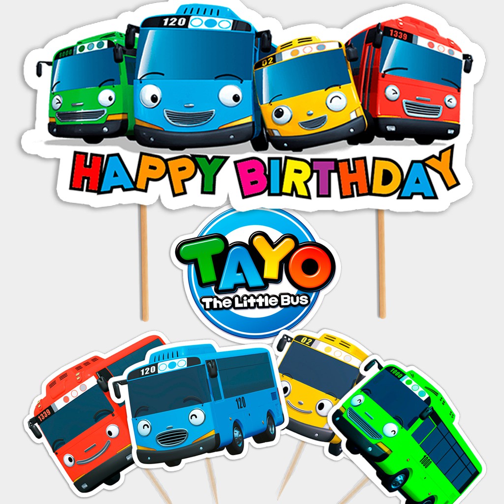 topper kue ulang tahun topper cup cake topper tayo little bus untuk tusukan kue shopee indonesia topper kue ulang tahun topper cup cake topper tayo little bus untuk tusukan kue