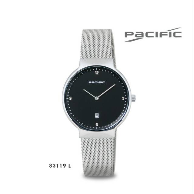 Jam Tangan Couple Pacific Original Rantai Pasir  83109