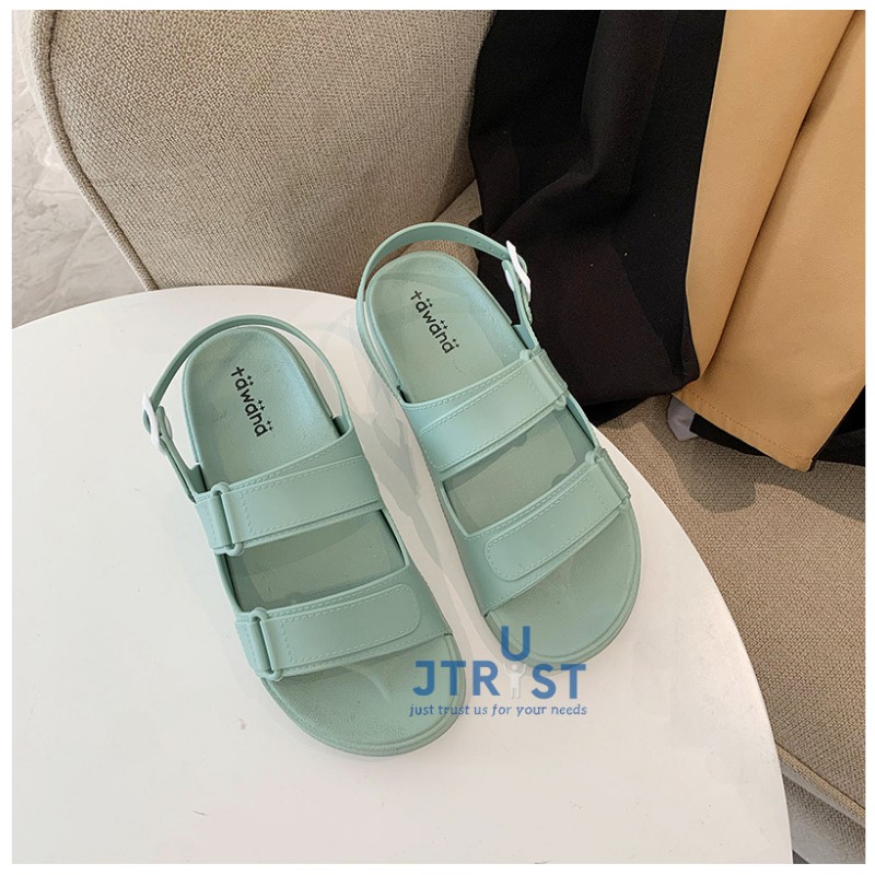 Tawana Sandal Wanita Tali Casual 2021 Sendal Strip Sendal Tali Wanita-5