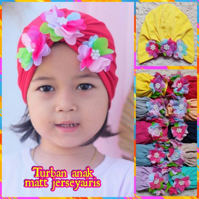 Turban Bayi//Turban Anak//Turban Baby Pita 0-1th