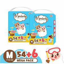 Popok Mombaby M 50 + 6