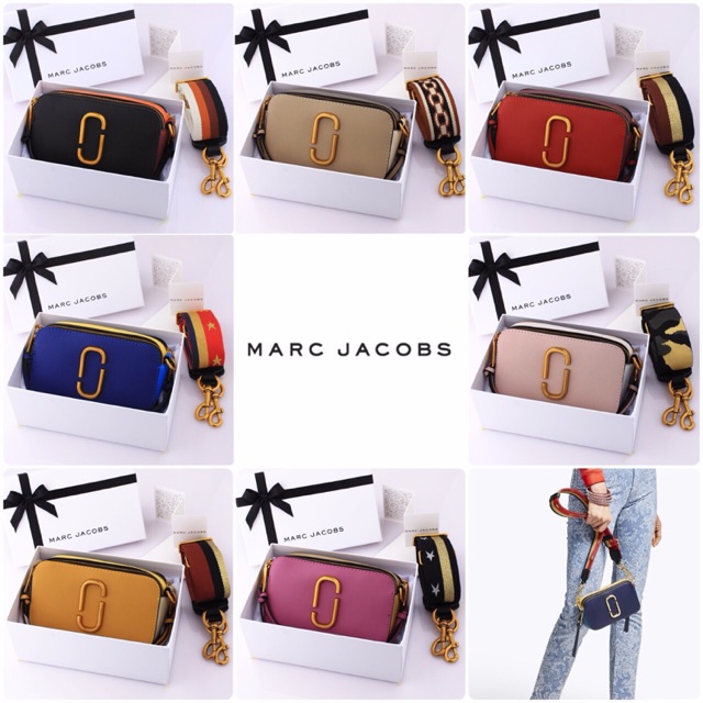 Marc Jacobs Snapshot Camera Bag (3Tone) with Box #M092