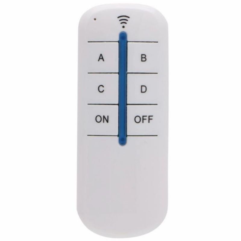 4 Channel Wireless On/Off Lamp Remote Control Switch Receiver