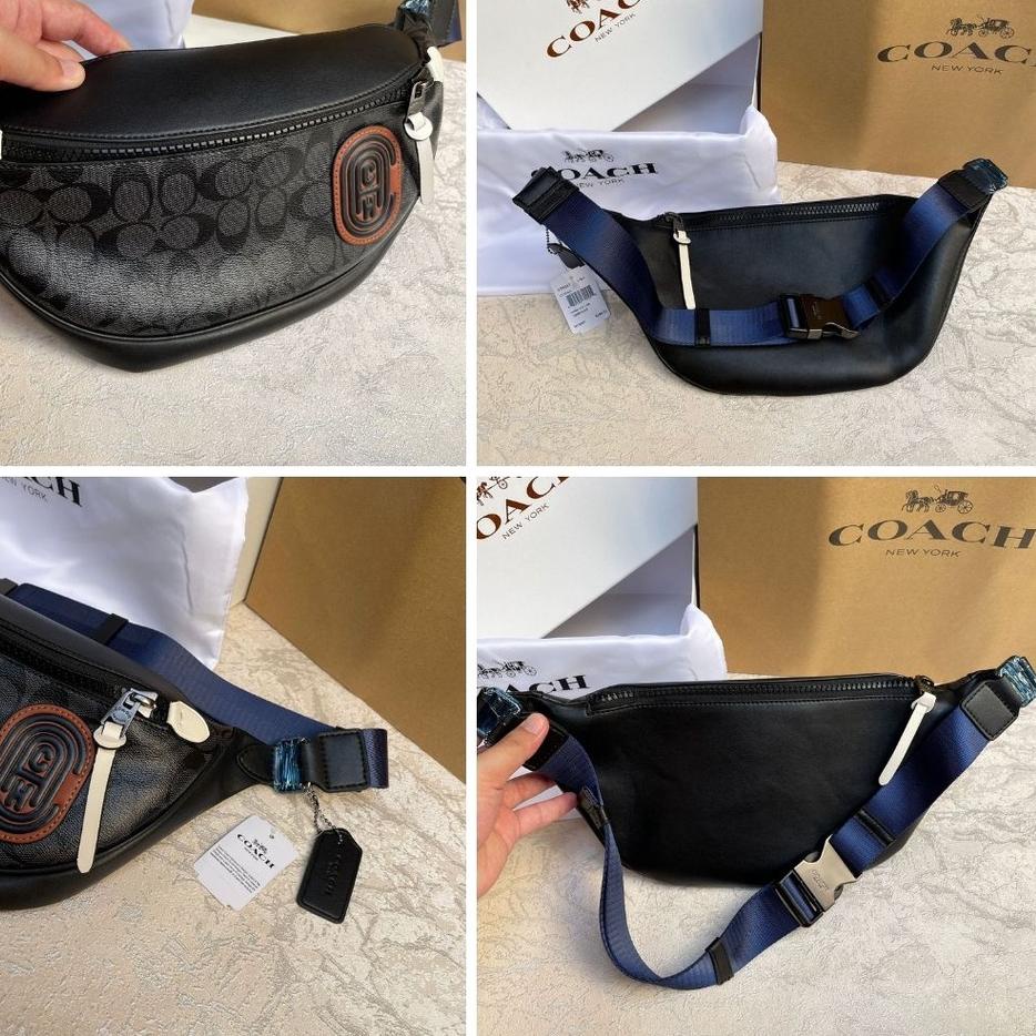 Sangat Nyaman.. Waistbag Coach GARANSI 100% ORIGINAL / Tas Coach Tas Selempang Pria Tas Pinggang Kul
