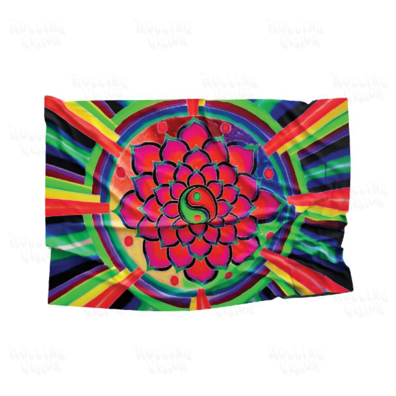 Kain Mandala Glow In The Dark Spread Love Mandala"