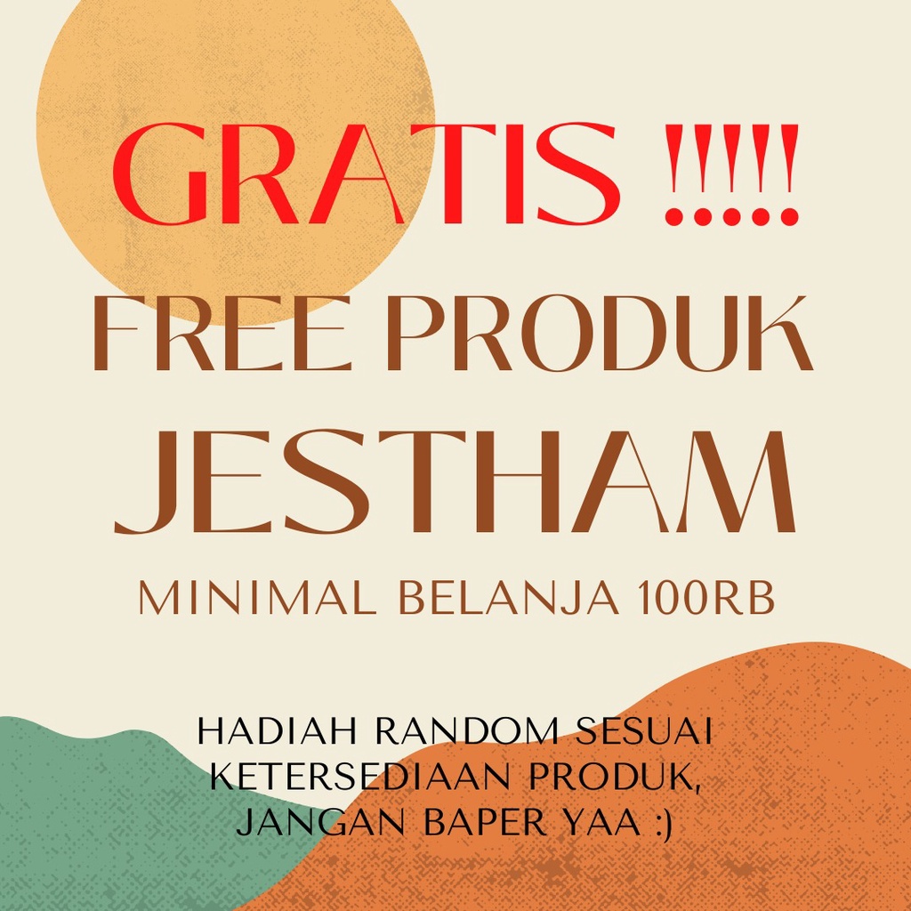 FREE HADIAH PRODUK JESTHAM