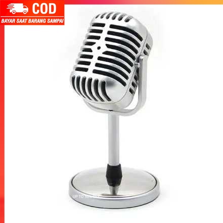 (100% BARANG ORI) TaffSTUDIO Condenser Microphones Classical Design Vintage Retro - C01U