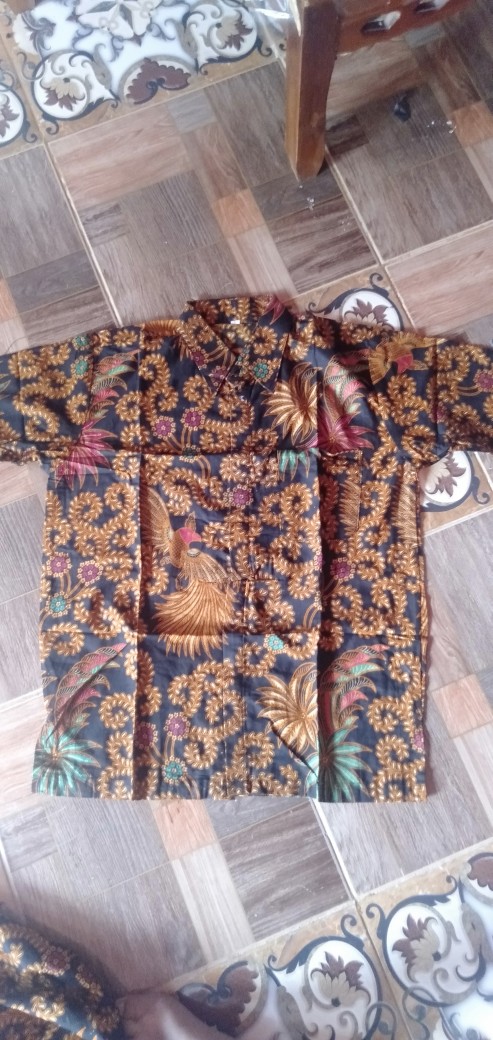 Maura Couple - Sania Ruffle Batik Couple Ori Ndoro Jowi Garansi Termurah Shopee - Batik Modern Solo