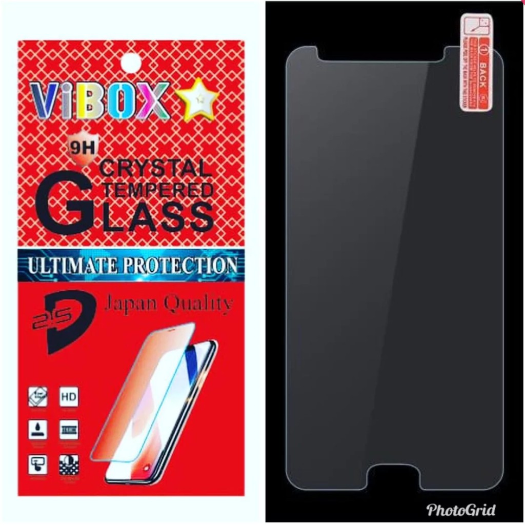 Temper Glass Vibox Original Bening 0.3mm VIVO Vivo V7 Vivo V7+ Vivo Y55 Vivo Y37