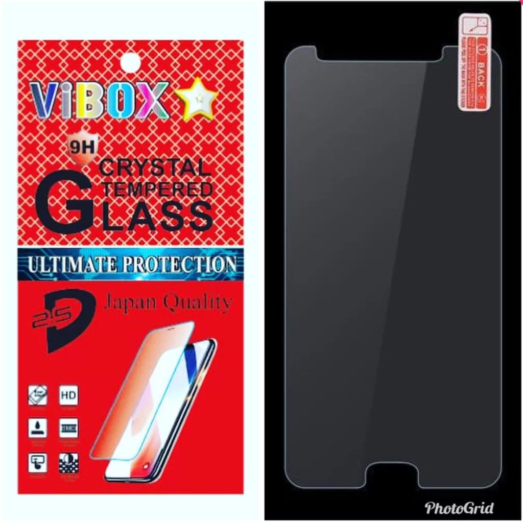 Temper Glass Vibox Original Bening 0.3mm  BLACKBERRY BB Q30 BB Z3 BB Q20