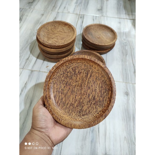 Cobek Kayu Kelapa 17cm / Cobek Kayu Glugu 17cm