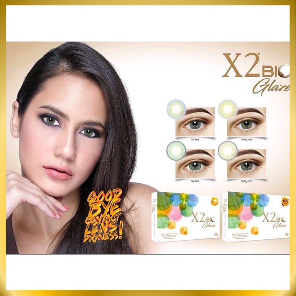 {BISA COD} SOFTLENS X2 BIO GLAZE BY EXOTICON MINUS -3.25 SD -6.00