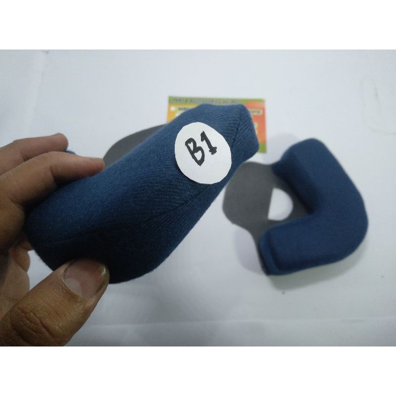 Busa Helm Ink Centro Sepasang A1 B1 HM Premium non ori Spon komplit kanan kiri