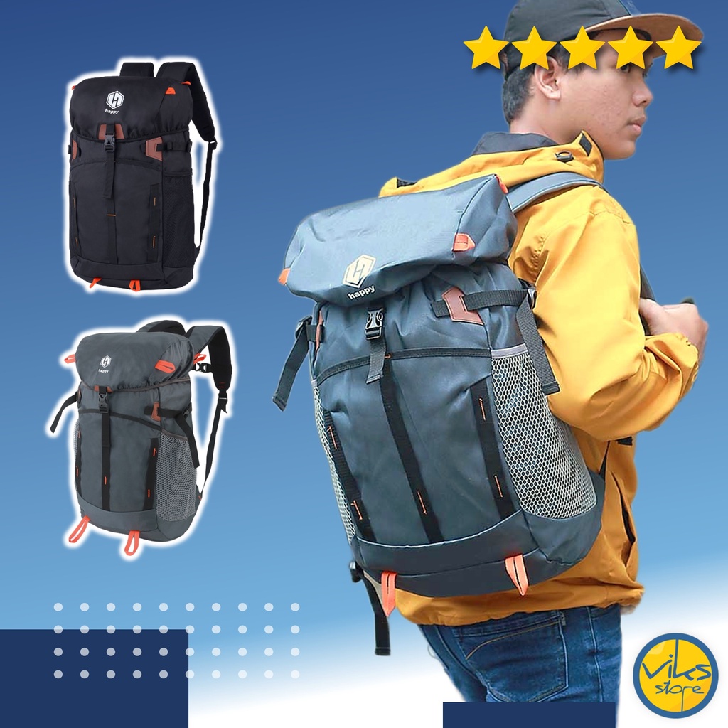 Tas Gunung Hiking Backpack Adventure Carrier 40L Semi Carrier - Tas Semi Keril Murah Original Kuat Ransel Traveling Backpacker BA403