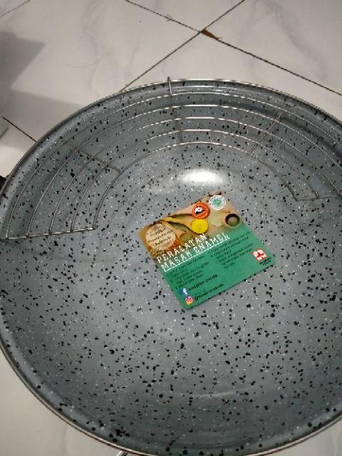 Wajan Maspion Deepwok Pornito Porcelain Granito 33cm Kode Hip