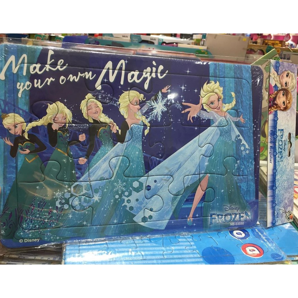 Happy Toon Puzzle Frozen 24pcs Disney Original License Elsa Anna