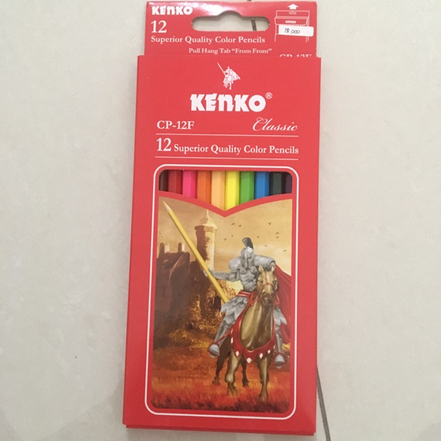 

Pensil Warna isi 12 KENKO