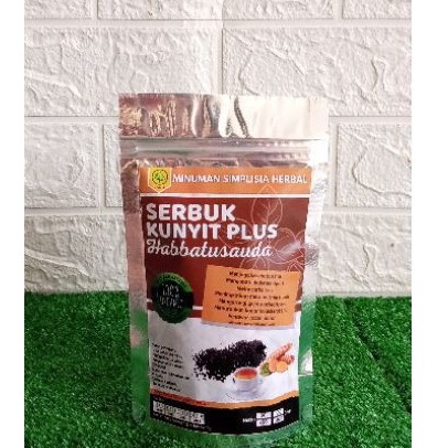 

Simplisia Herbal Kunyit Plus Habbatusauda Serbuk