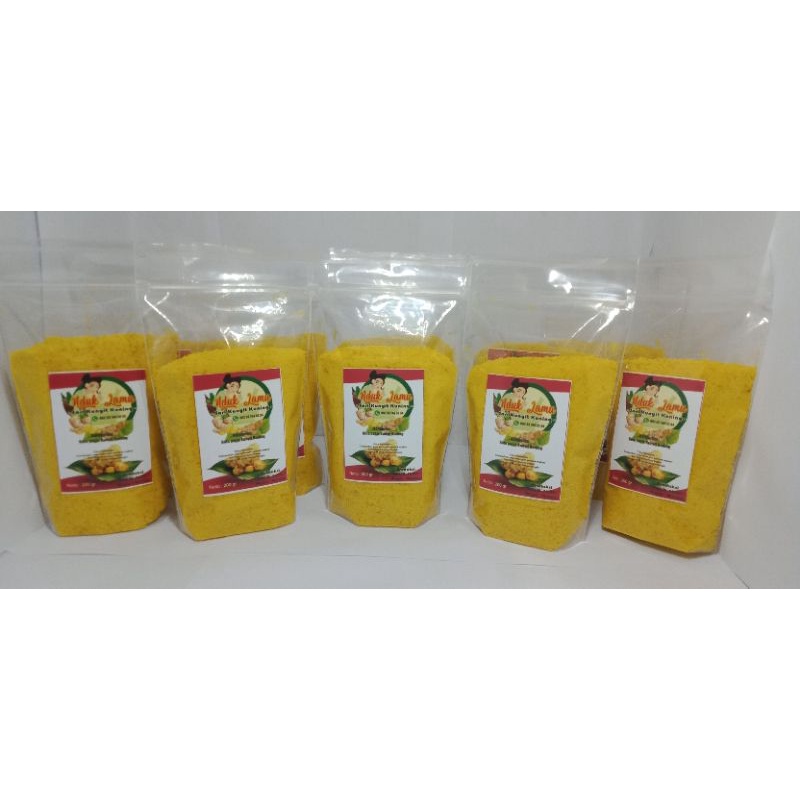 

Nduk Jamu Sari Kunyit Kuning instan + gula berat 200gr