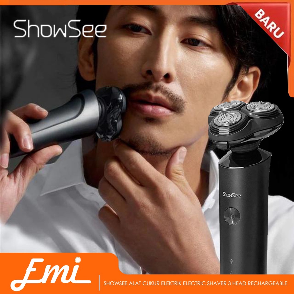 ShowSee Alat Cukur Elektrik Electric Shaver 3 Head Rechargeable - F303