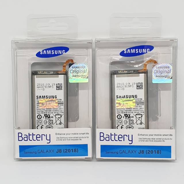 Baterai Samsung Galaxy J8 2018 EB-BJ800ABE Original SEIN 100% Battery Batere Batre Batt Bat