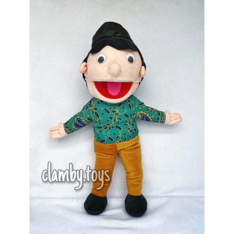 Muppet Santri Couple Baju Batik | Boneka Dongeng Muppet Couple