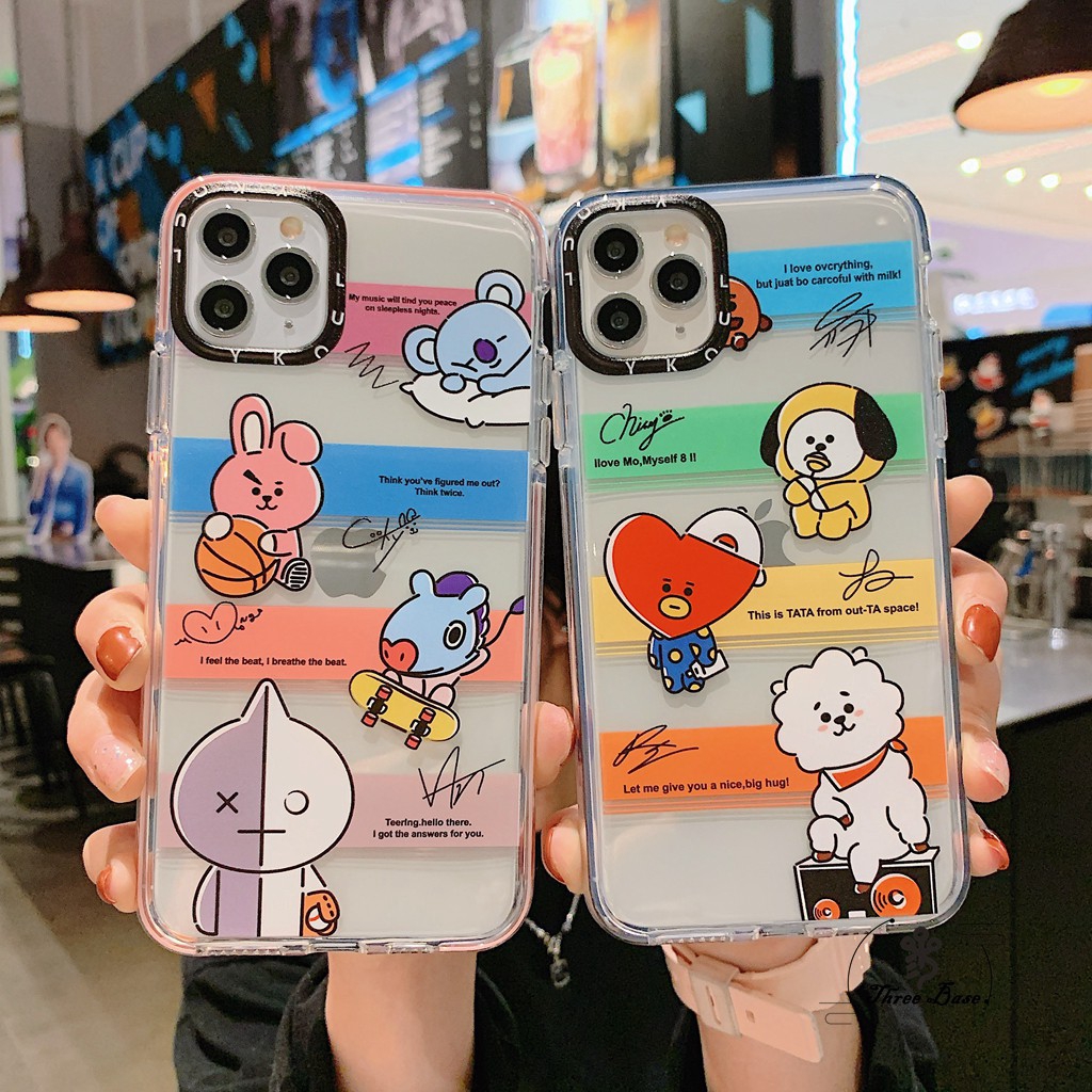 Soft Case Desain  Bt21 Kpop  Bts  Untuk Iphone 11 6s 7 8plus 