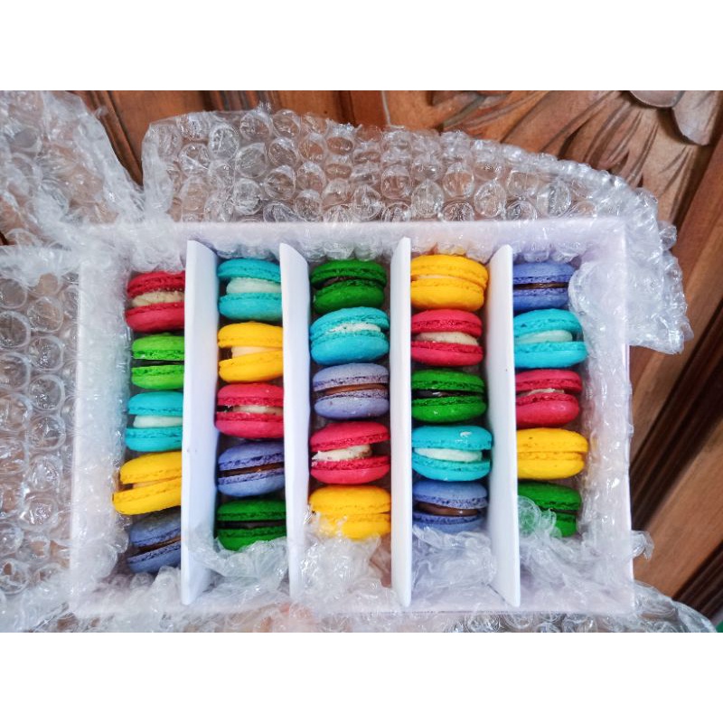 

Grosir baby macaron 75 pcs 100%ALMOND ASLI