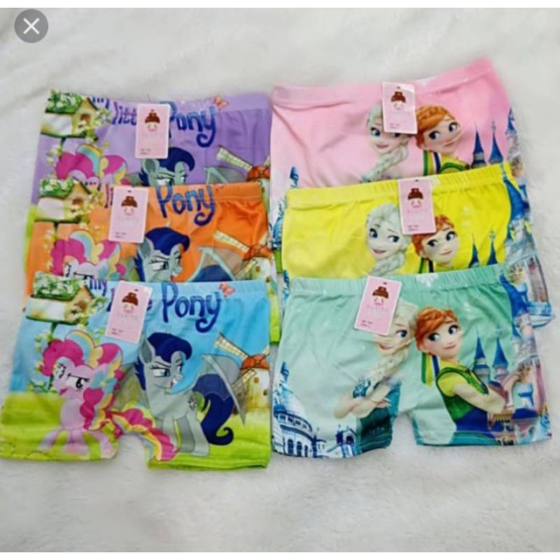 Celana Pop Anak cwe/boxer Anak/1pcs