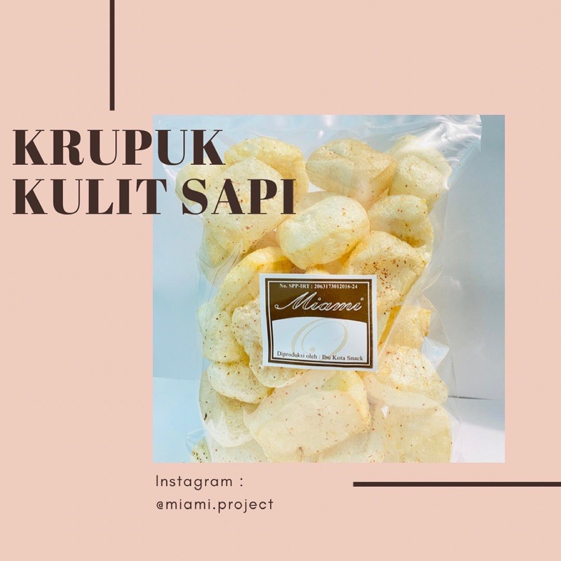

KERUPUK KULIT SAPI PREMIUM QUALITY / KRUPUK JANGEK / RAMBAK