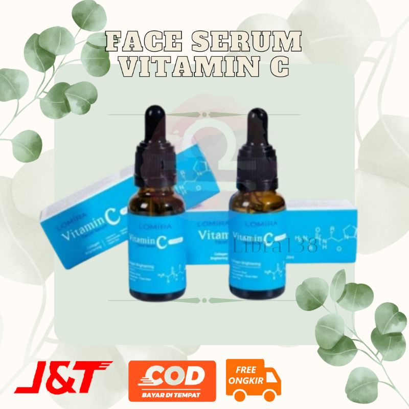 LOMIRA Face Serum Vit C + Collagen 20ml / Serum Wajah BPOM