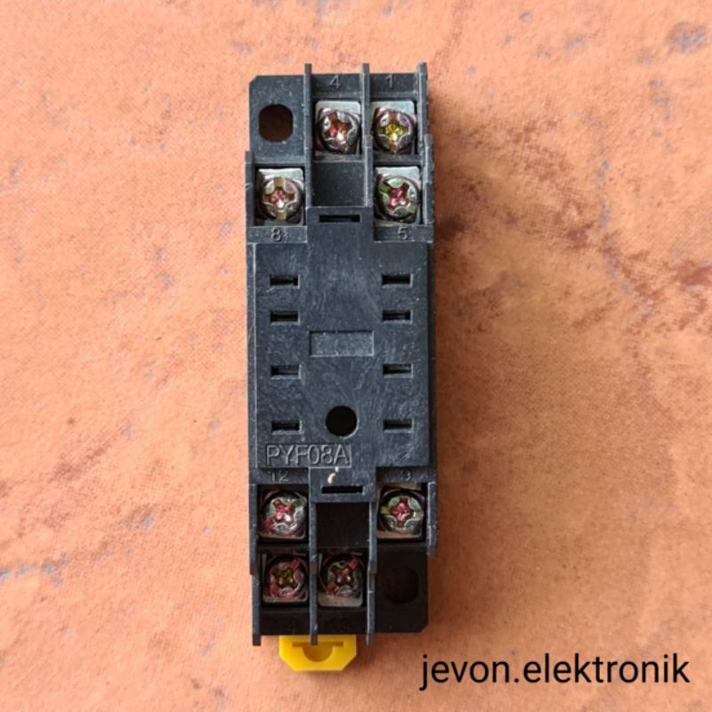 Soket Relay 8 14 kaki p pin Kotak Socket 8p 14p PYF08A PTF08A PYF14A PTF14A